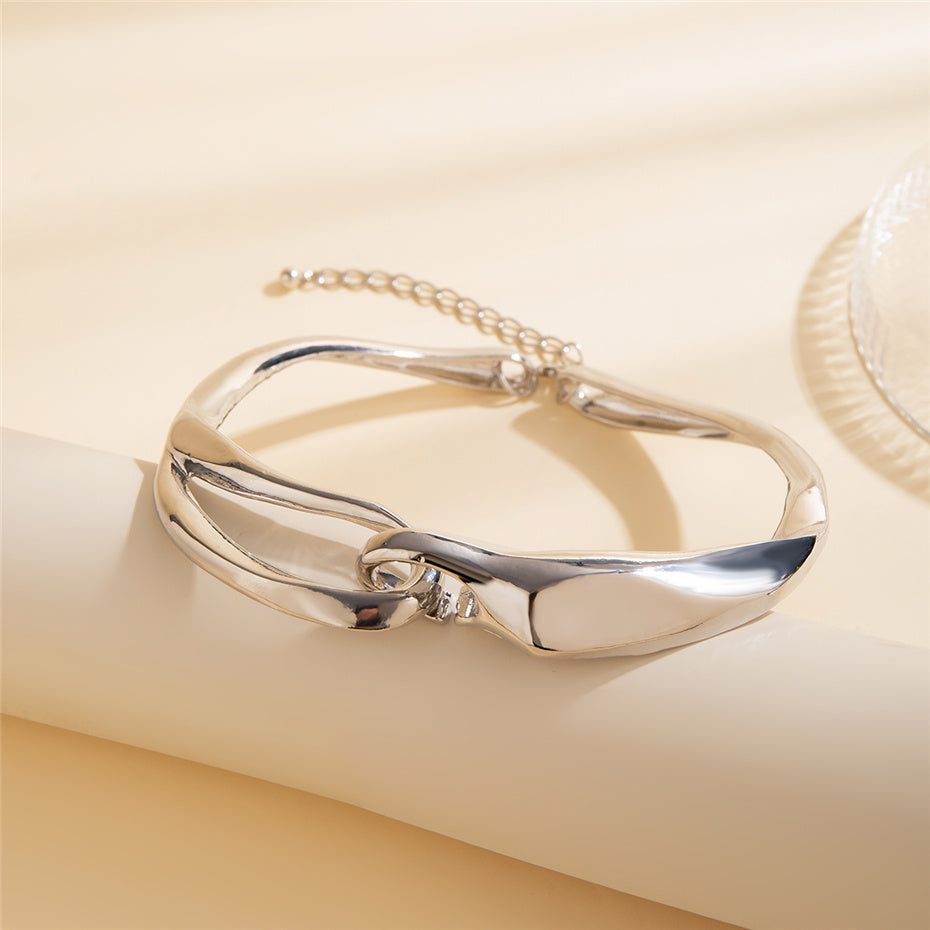Eliza Big Torques Choker Necklace
