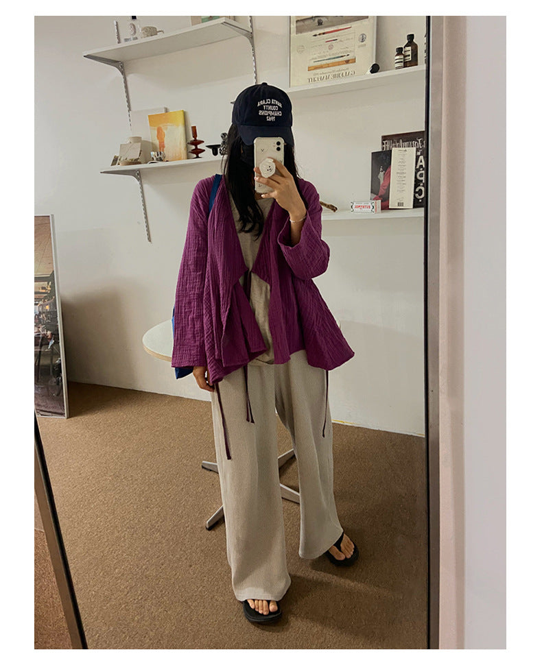 Joan Cotton Gauze Cardigan