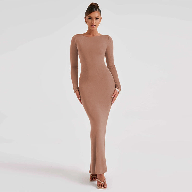 Gina Backless Maxi Dress