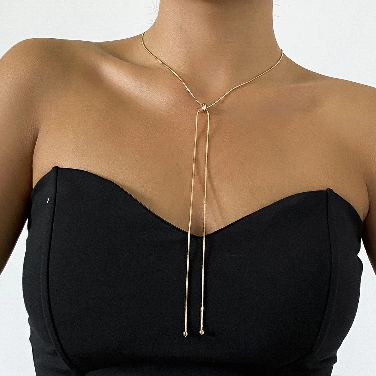Belinda Long Tassel Necklace