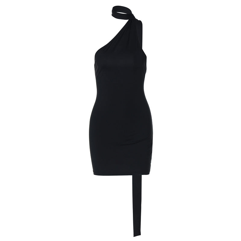 Carol Halter Sleeveless Sexy Mini Dress