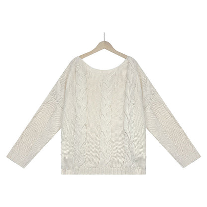 Grace Oversize Twist Bohemian Women Sweater