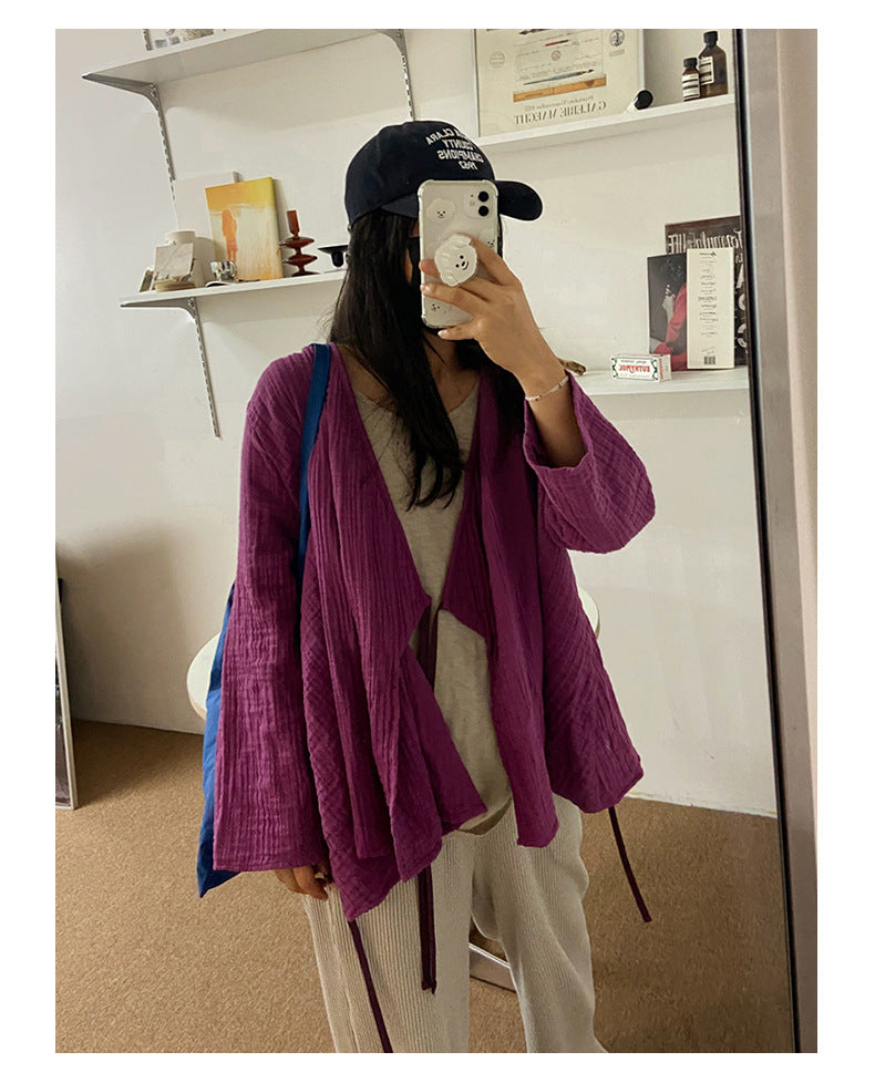 Joan Cotton Gauze Cardigan