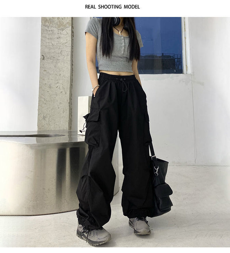 Jenna Streetwear Hip Hop Cargo Pants