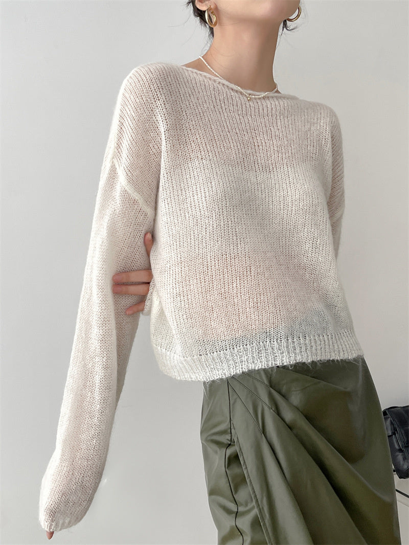 Leah Thin Knitted Woman Sweater