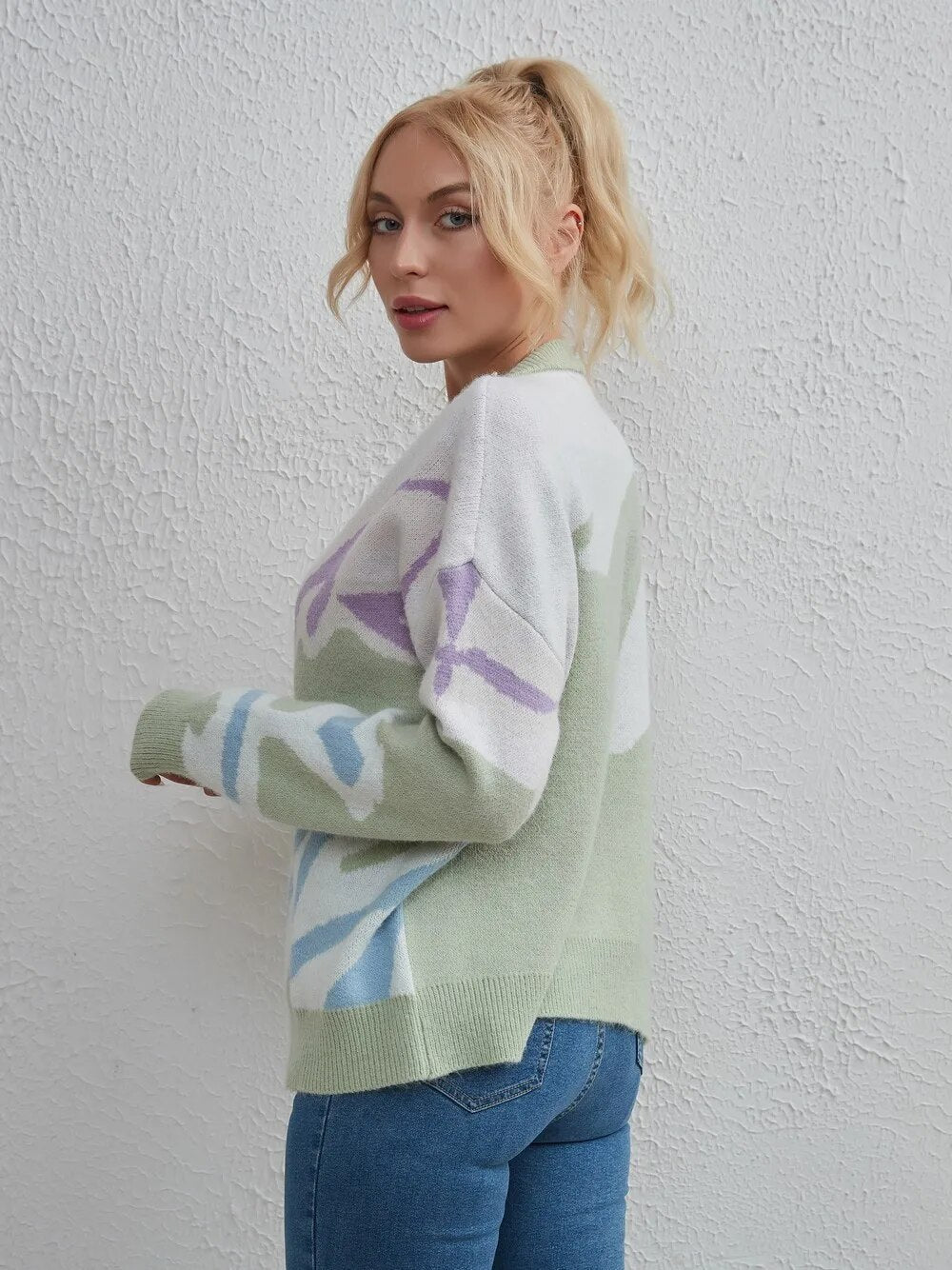 Lydia Oversize Knitted Women Sweater