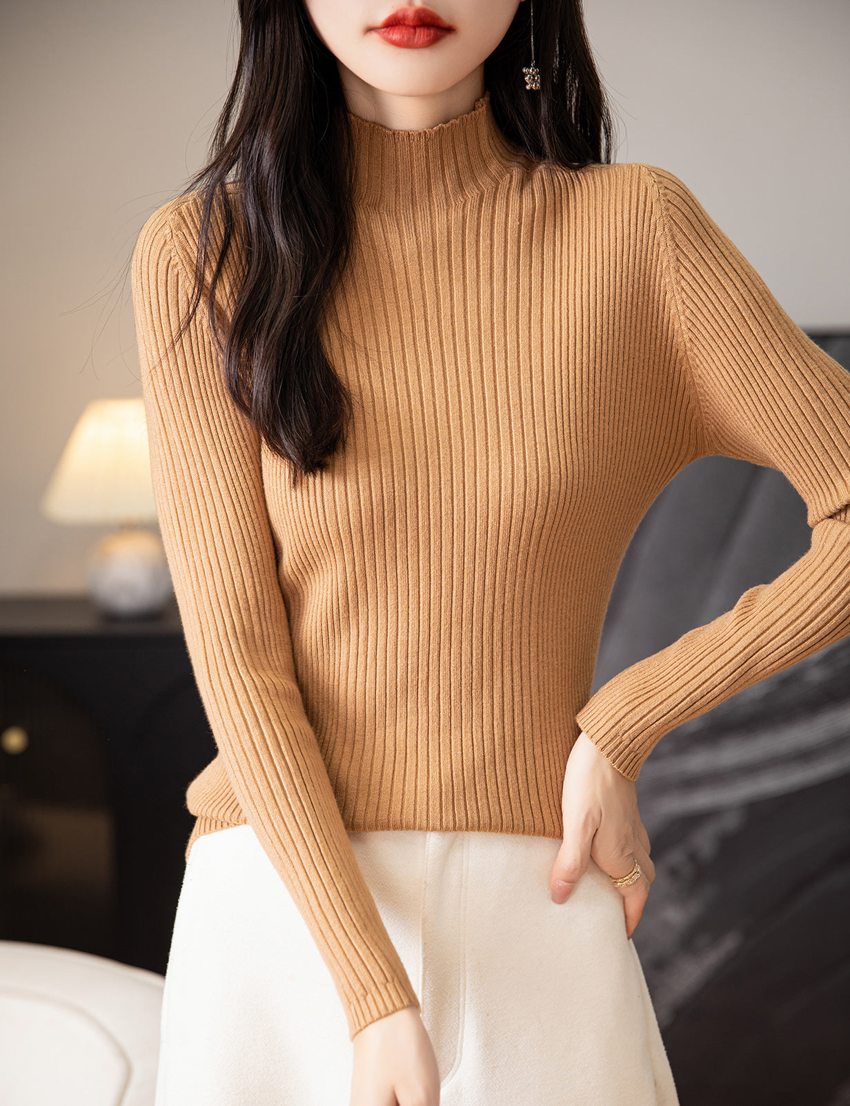 Holly Turtleneck Woman Sweater