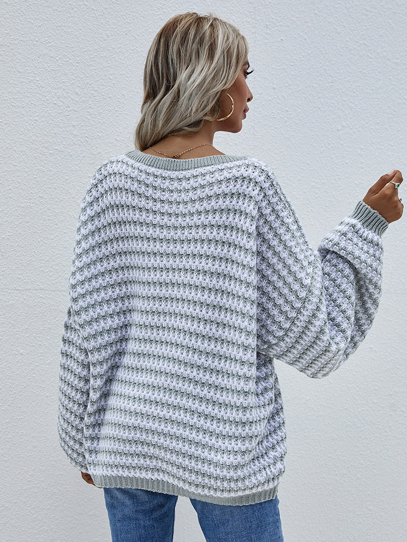 Sylvia Lantern Sleeve Oversized Women Sweater