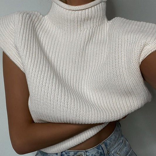 Gaia Sleeveless Sweater Vest Outfits