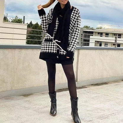 Jessica V Neck Knit Sweater