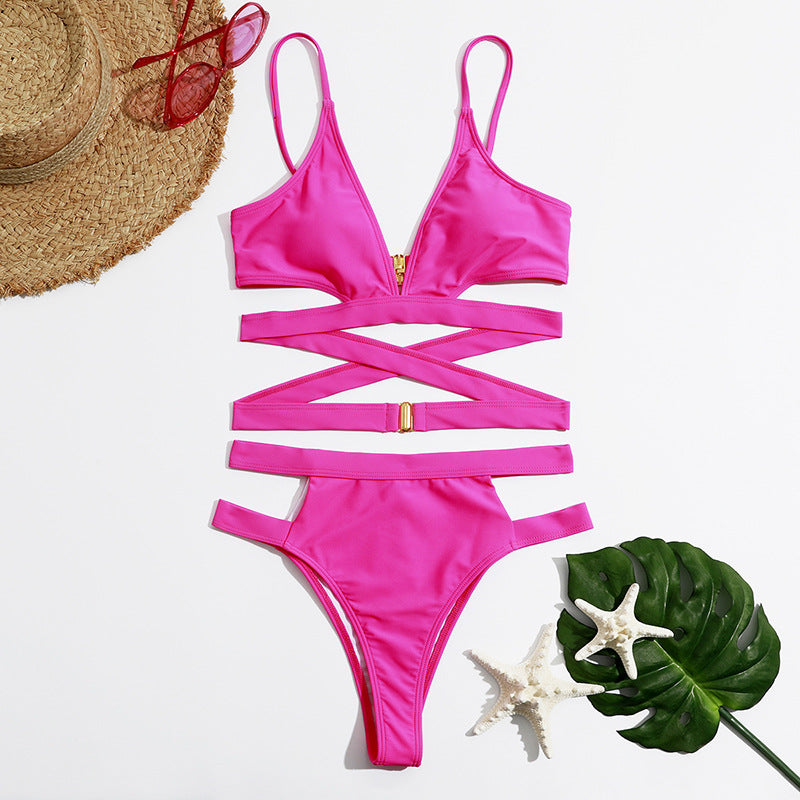 Juna Sexy Cut Out Swimsuit