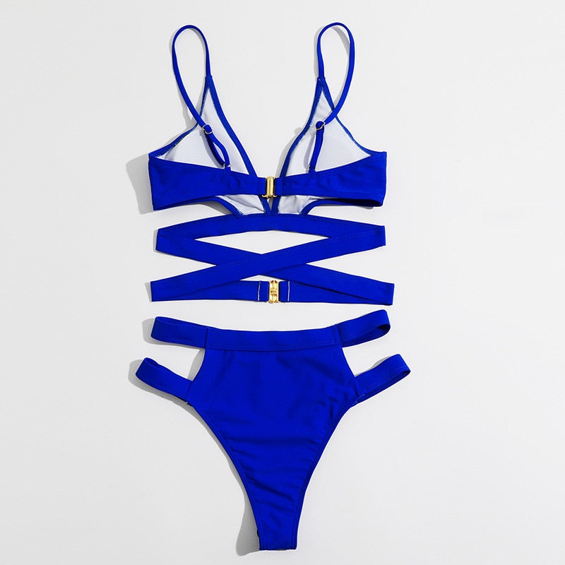 Juna Sexy Cut Out Swimsuit