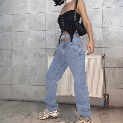 Sandra Women High Waisted Jeans