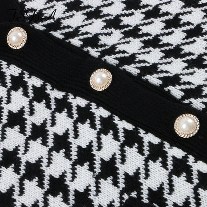 Jessica V Neck Knit Sweater