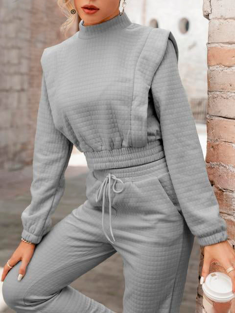 Holly Two Piece Short Women Sweatshirt Set